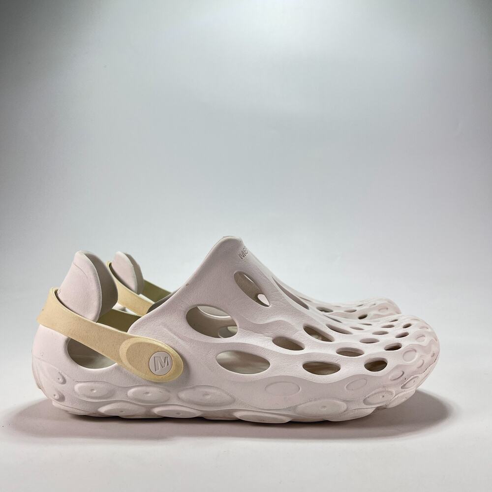 Merrell Hydro Moc Chalk Cream Tan Molded EVA Water Sandals Men's Size 8.5